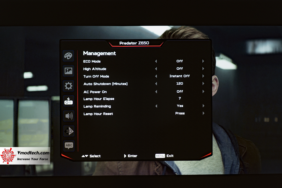 4 4 ACER PREDATOR Z650 Full HD DLP Projector Review