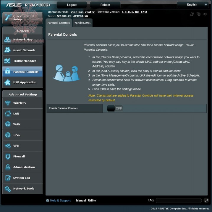 5 5 717x720 ASUS RT AC1200G+ Dual Band Wireless AC1200 Review
