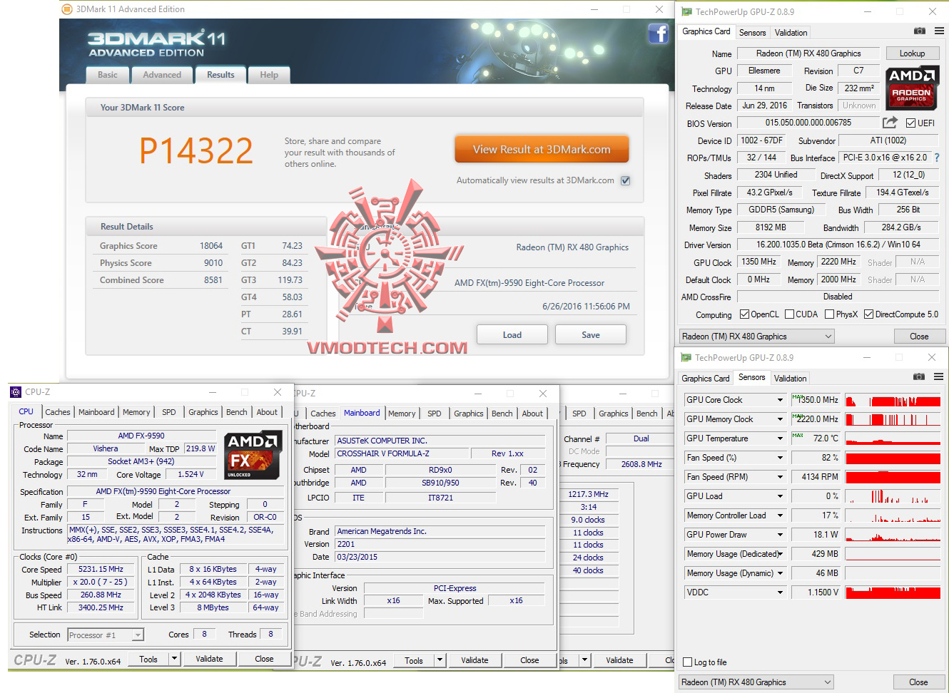 11 oc AMD Radeon RX 480 Review