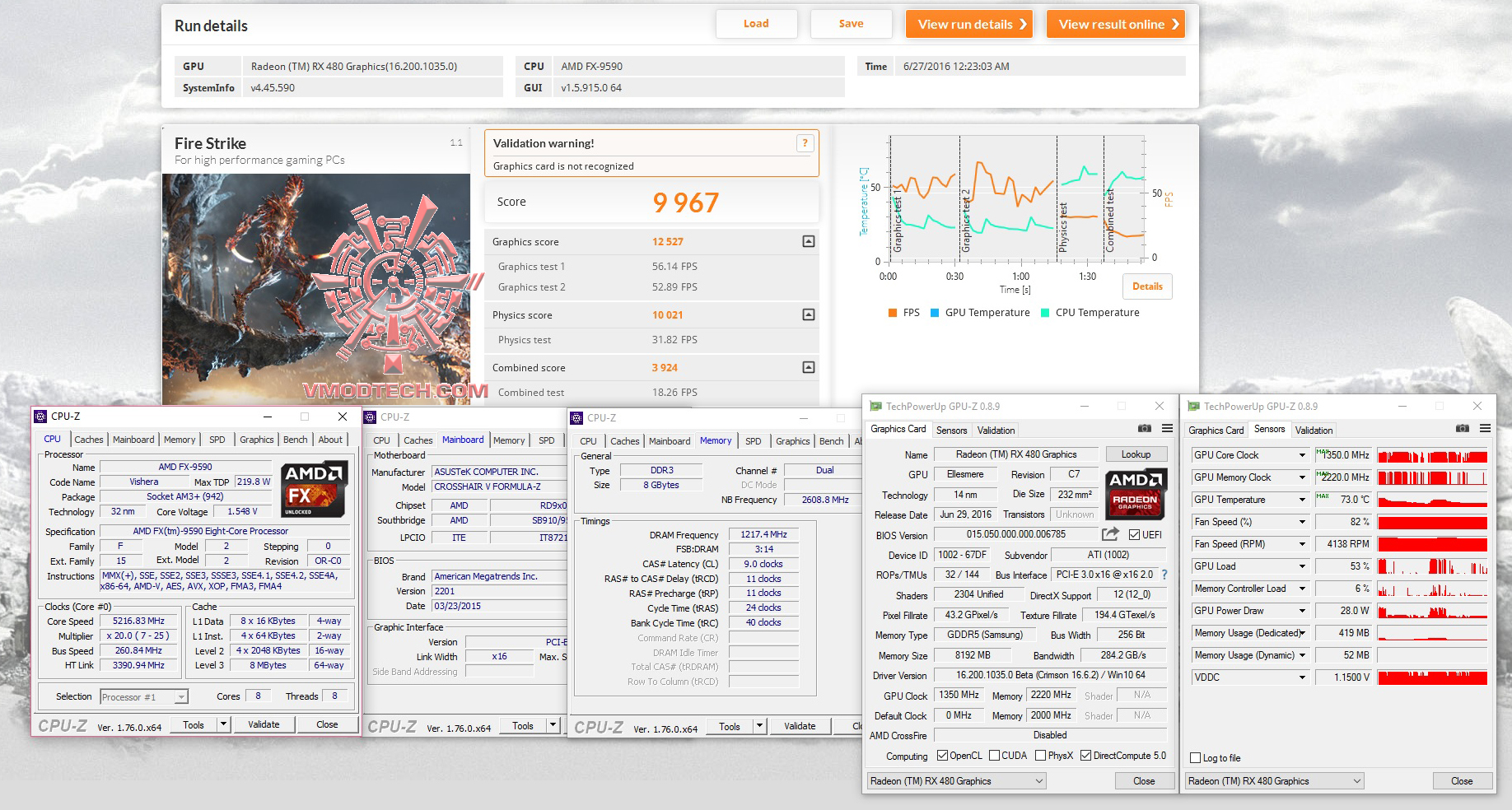 fire oc1 AMD Radeon RX 480 Review