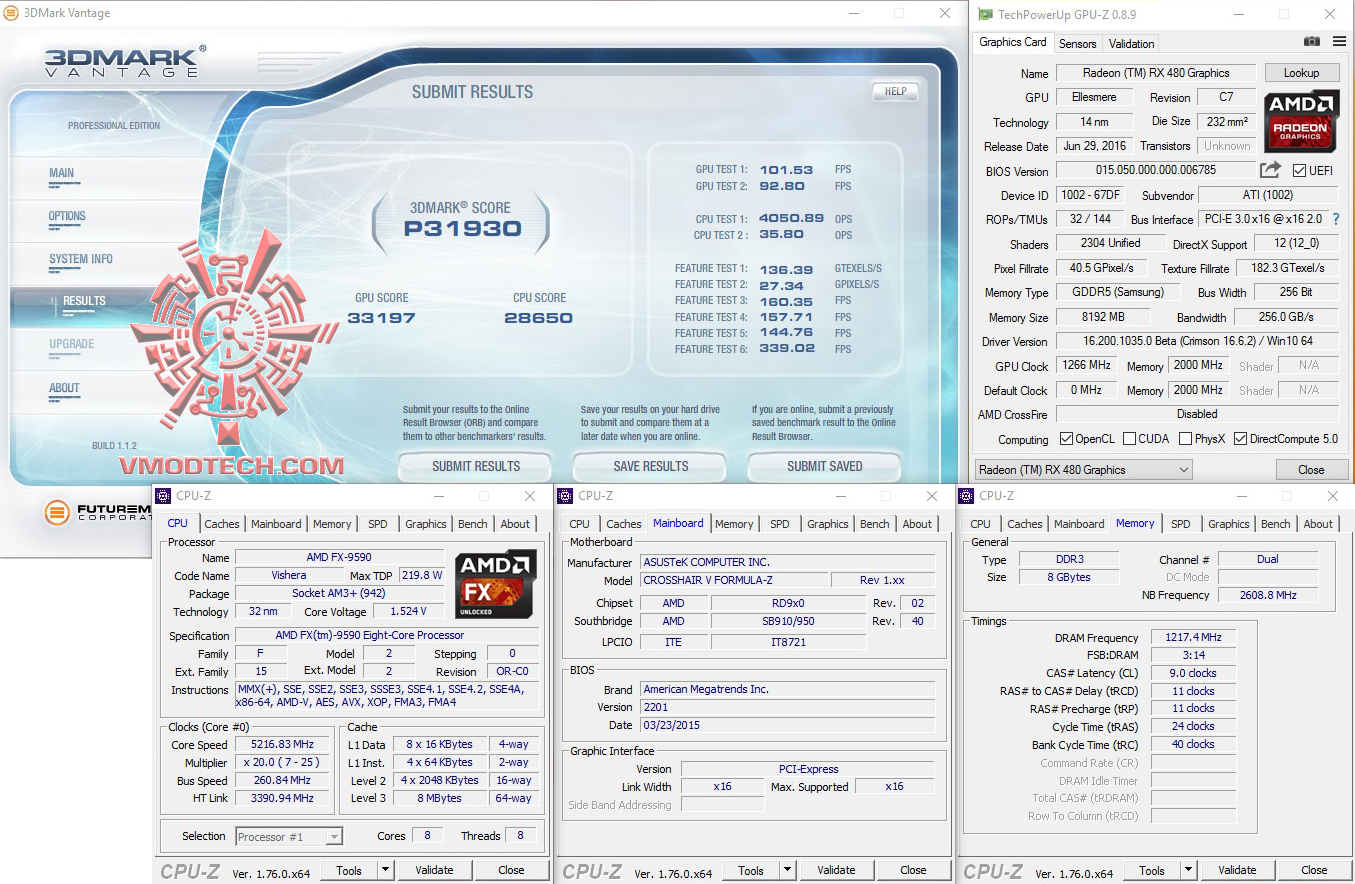 vt AMD Radeon RX 480 Review