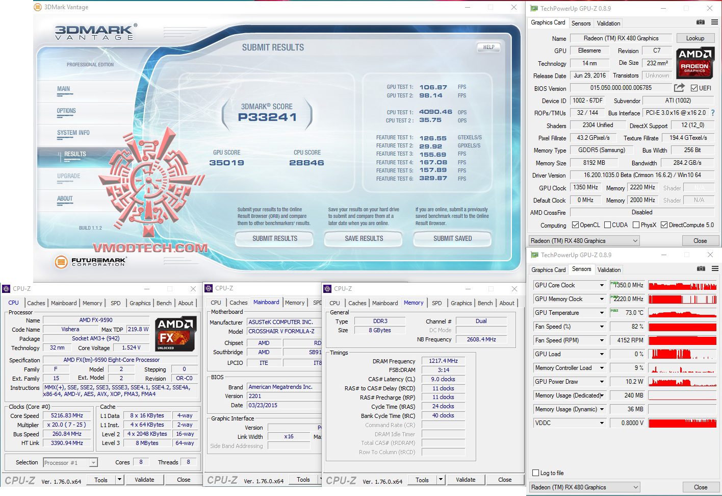 vt1 AMD Radeon RX 480 Review