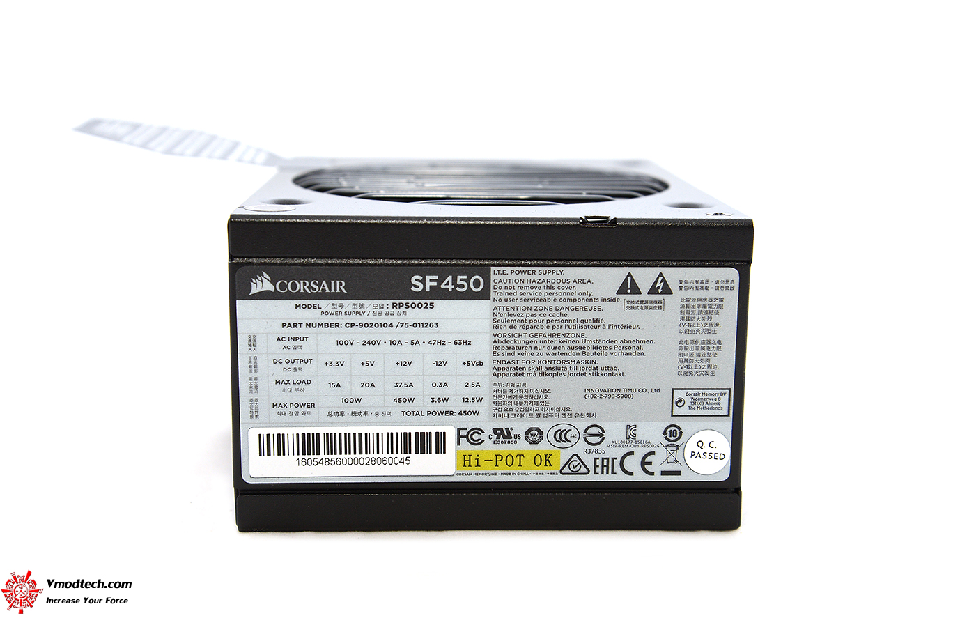 dsc 0687 CORSAIR SF Series SF450 450 Watt 80 PLUS Gold Review