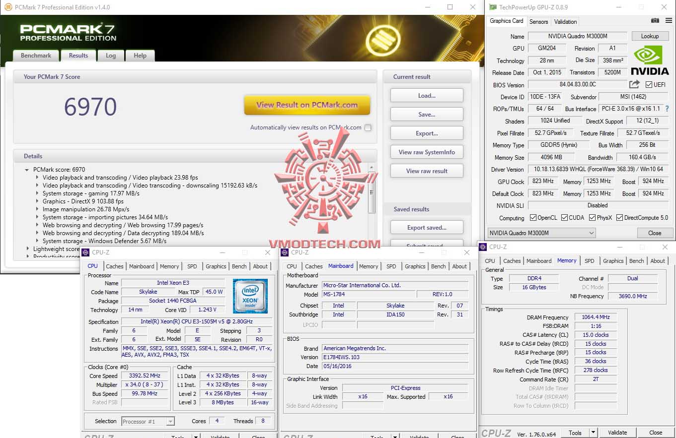 pc7 MSI WT72V 6QK WORKSTATION REVIEW