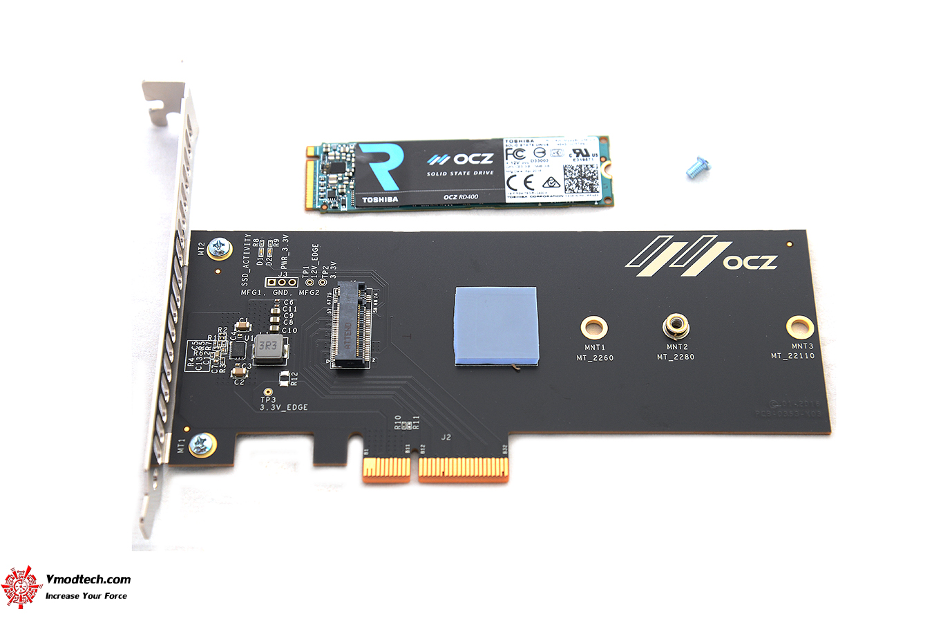 dsc 1861 Toshiba OCZ RD400 PCIe NVME SSD 256GB Review 