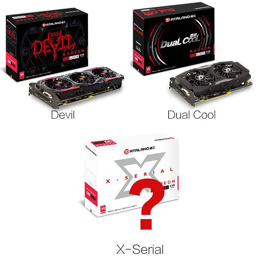 dataland-powercolor dataland powercolor Dataland แบรนด์เจ้าของเดียวกับ PowerColor เตรียมออกการ์ด Radeon RX 480 non Ref. 3 รุ่น