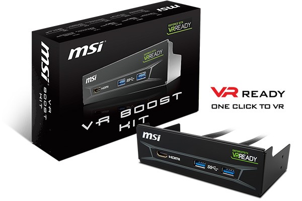 2 2 ทำเรื่อง VR ให้เป็นเรื่องง่ายๆด้วย MSI VR BOOST KIT