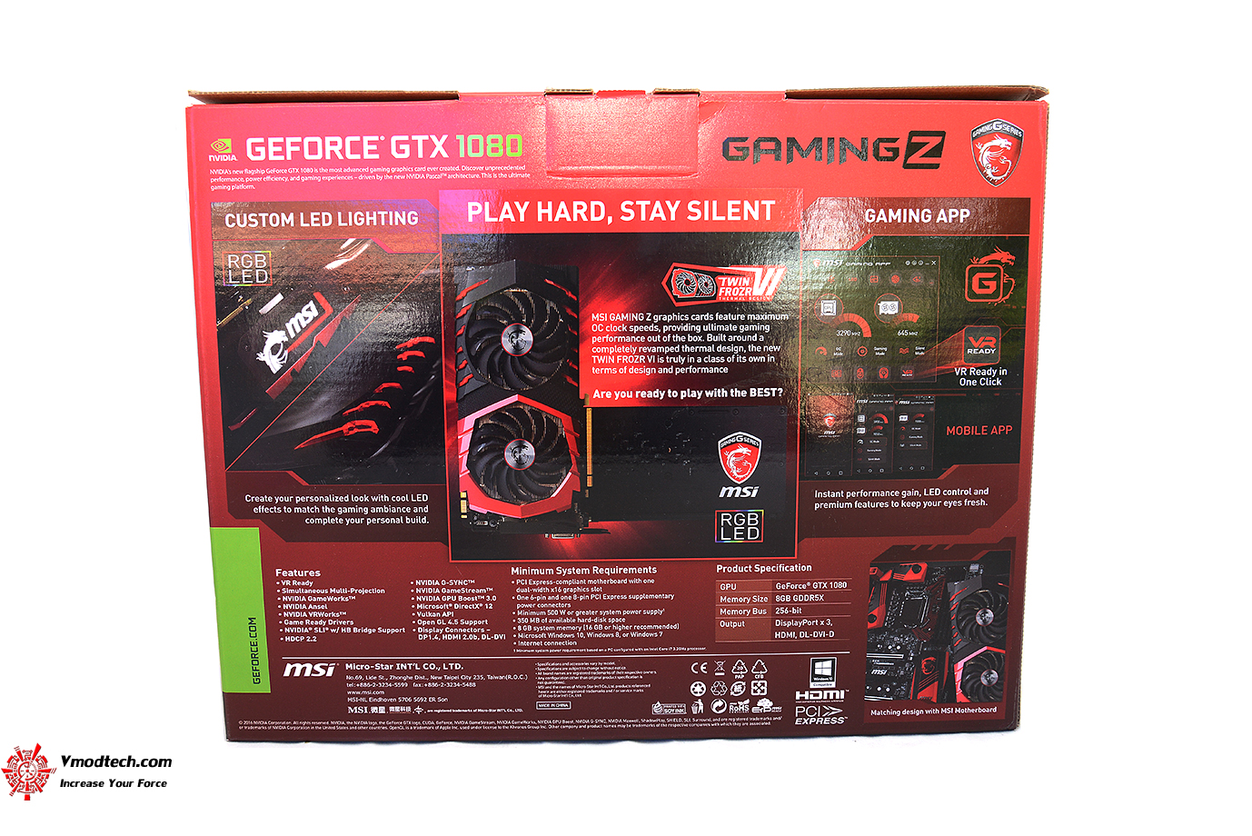 dsc 1964 MSI GeForce GTX 1080 GAMING Z 8G Review