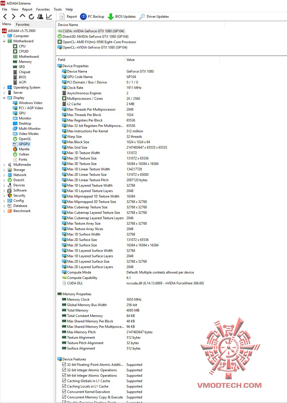 infoi3 MSI GeForce GTX 1080 GAMING Z 8G Review