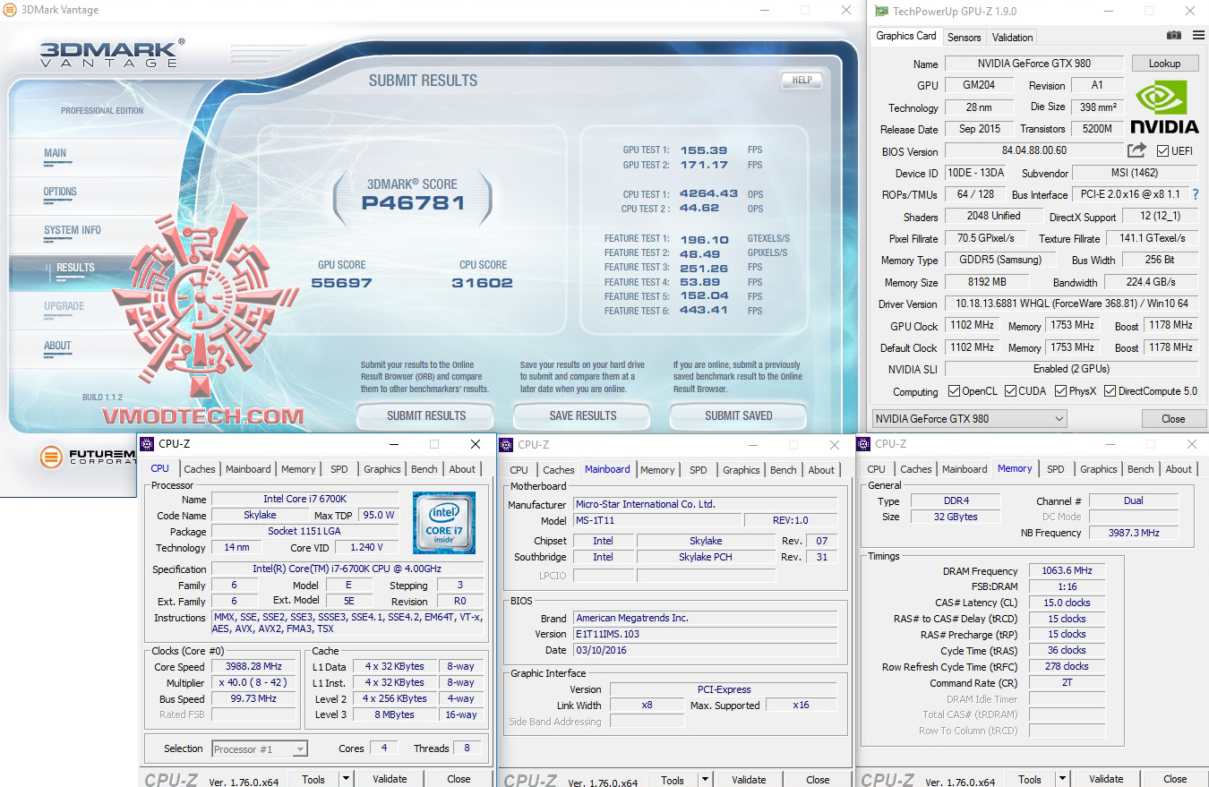 vt MSI Vortex G65 6QF SLI REVIEW