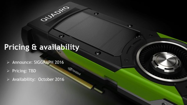 nvidia-siggraph-2016_quadro-launch-635x357 nvidia siggraph 2016 quadro launch 635x357 ยังมี CUDA Cores กั๊กไว้อีกเท่าไหร่กันแน่นะ!! NVIDIA ประกาศเปิดตัวกราฟฟิคการ์ด Quadro ใหม่ ที่มี CUDA Cores มากที่สุดถึง 3,840 Cores!!