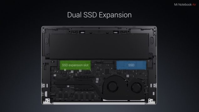mi-notebook-air-19-635x358 mi notebook air 19 635x358 เปิดตัว Xiaomi Mi Notebook Air อย่างเป็นทางการเสียที งามสุดๆจน Macbook ยังอาย กับราคาสุดเร้าใจที่ประมาณ 18,500 26,500 บาท!!