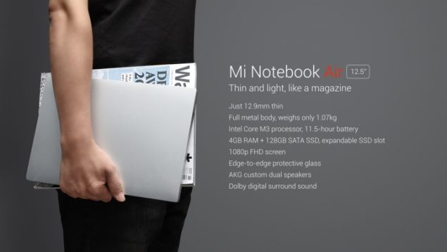 mi-notebook-air-23-635x358 mi notebook air 23 635x358 เปิดตัว Xiaomi Mi Notebook Air อย่างเป็นทางการเสียที งามสุดๆจน Macbook ยังอาย กับราคาสุดเร้าใจที่ประมาณ 18,500 26,500 บาท!!