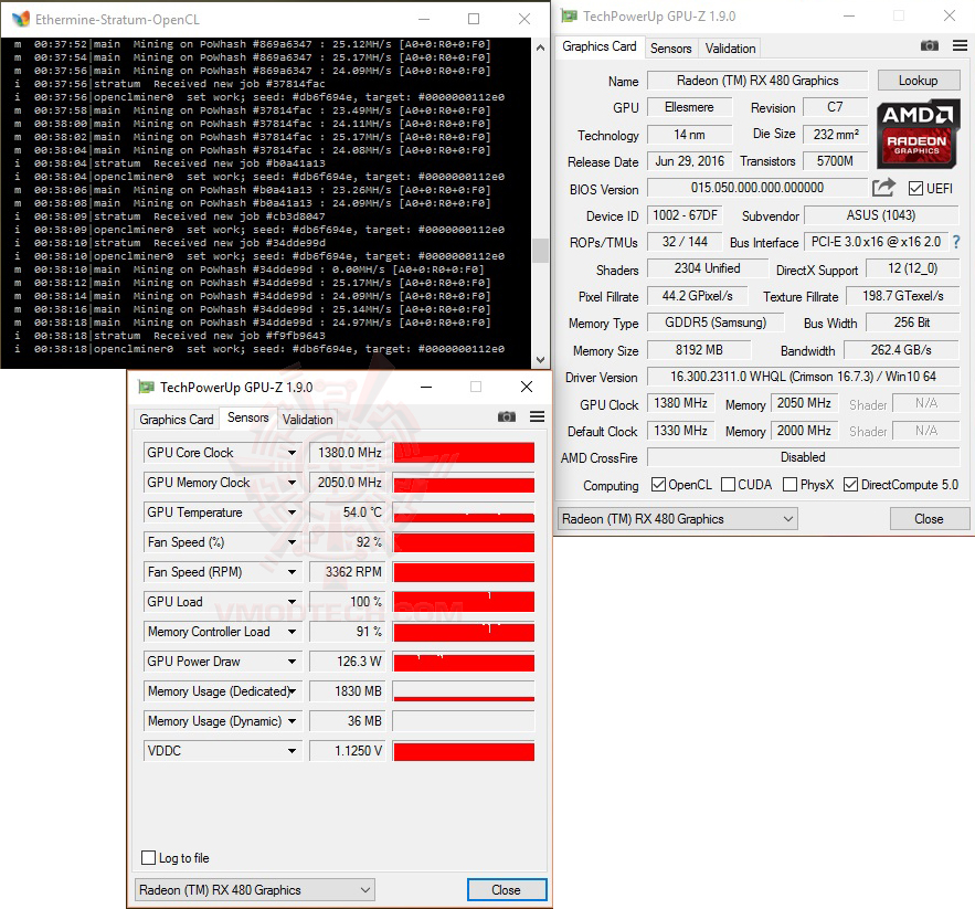 bit oc ASUS ROG STRIX RX480 8G GAMING REVIEW