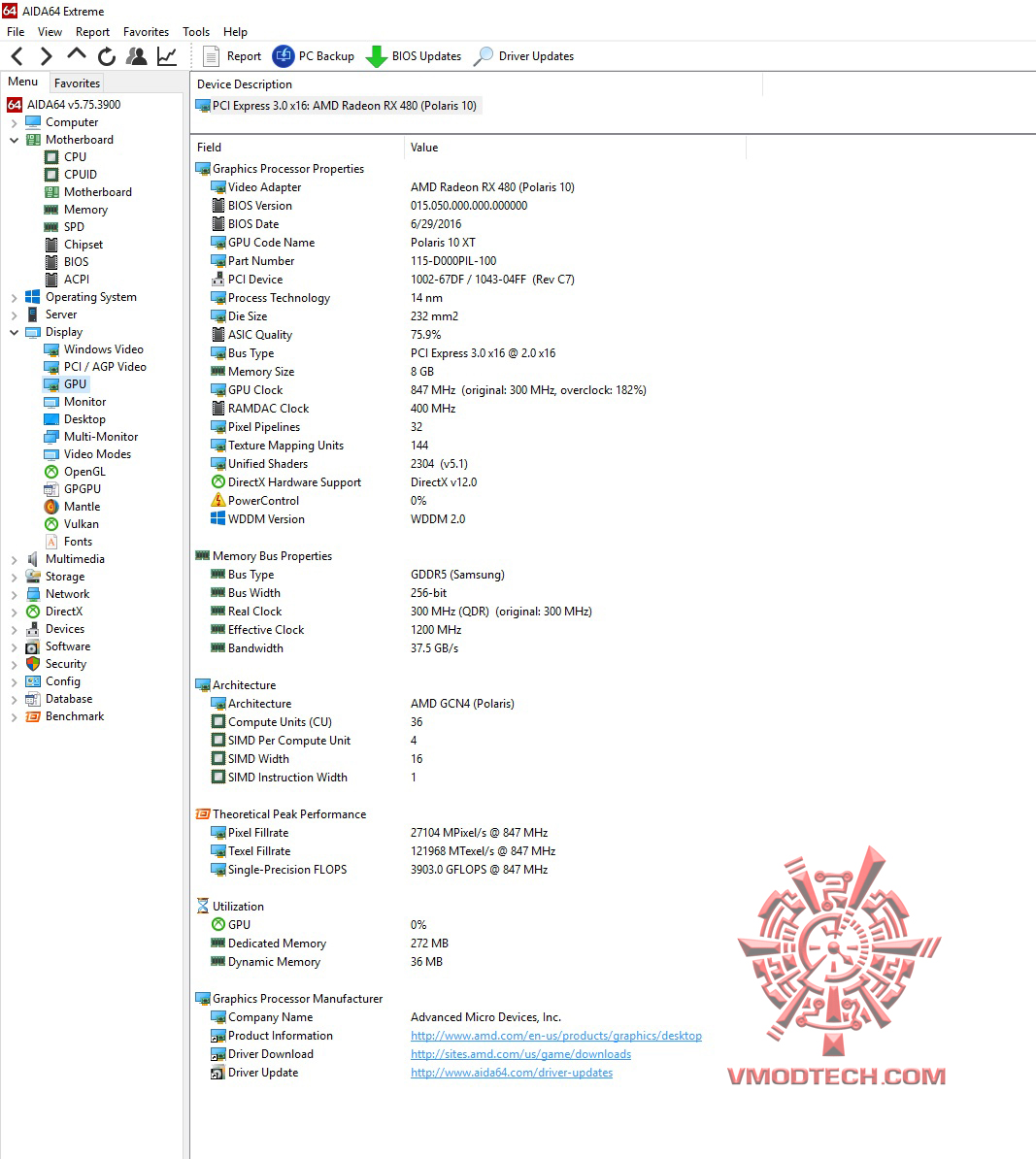 gpu ASUS ROG STRIX RX480 8G GAMING REVIEW
