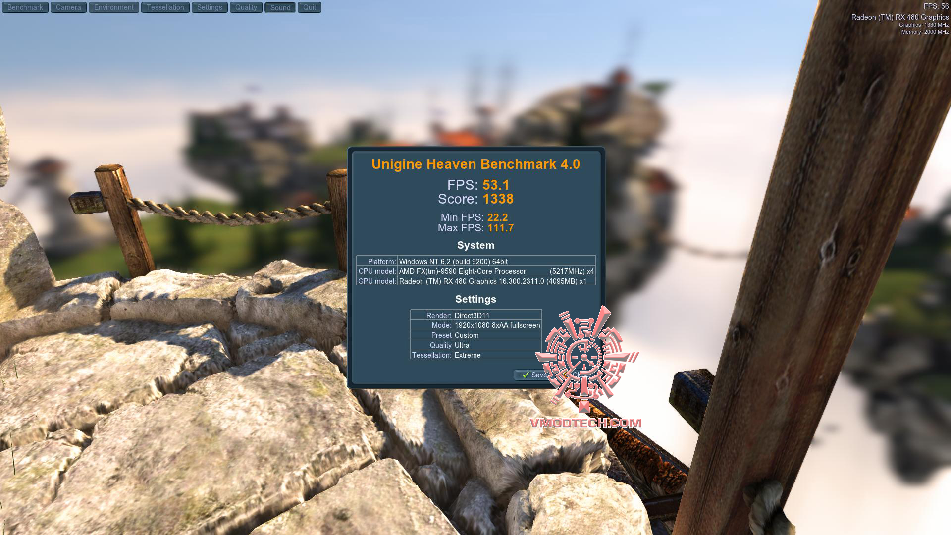 heaven 2016 07 30 22 07 26 31 ASUS ROG STRIX RX480 8G GAMING REVIEW