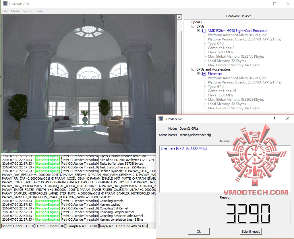 luxmark ASUS ROG STRIX RX480 8G GAMING REVIEW