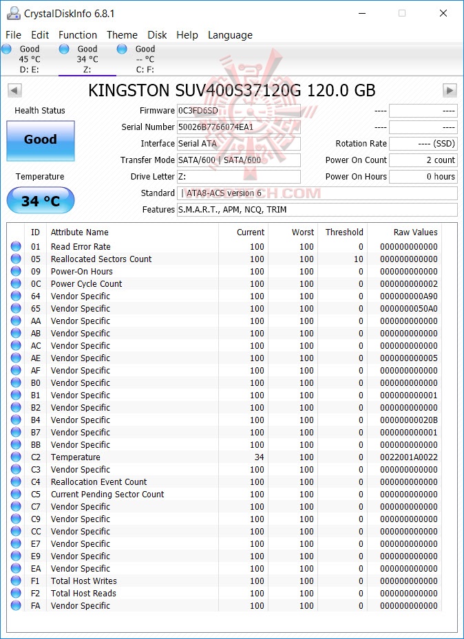 Produktivitet Arashigaoka Rød KINGSTON SSD NOW UV400 120GB Review ,KINGSTON SSD NOW UV400 120GB Review :  : Test System (3/5)
