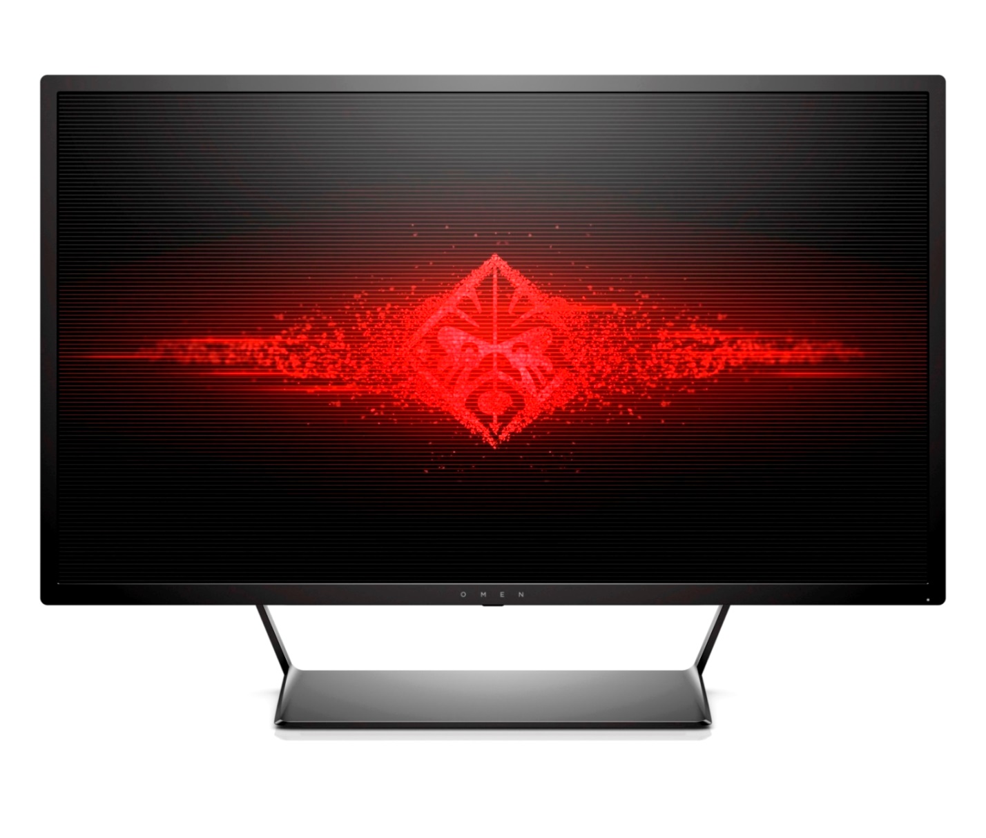 omen by hp 32 32 inch display front facing HP เปิดตัวกลุ่มผลิตภัณฑ์คอมพิวเตอร์เกมมิ่ง OMEN ที่มาพร้อมกับดีโซน์โฉบเฉี่ยว เดสก์ท็อปที่ให้ภาพเสมือนจริงและกราฟิกที่คมชัด