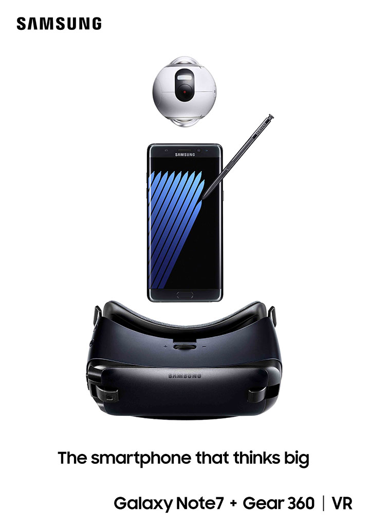 note7 black gear 360 gear vr ซัมซุงเผยโฉม กาแลคซี่ โน้ต 7 สมาร์ทโฟนที่ไม่ธรรมดา ให้เราทำในสิ่งที่ไม่เคยทำได้มาก่อน