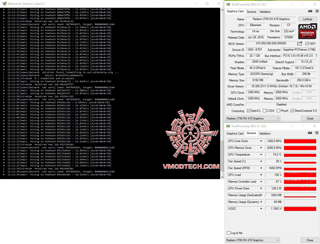 bnit SAPPHIRE NITRO Radeon RX 470 OC 8GB GDDR5 Review
