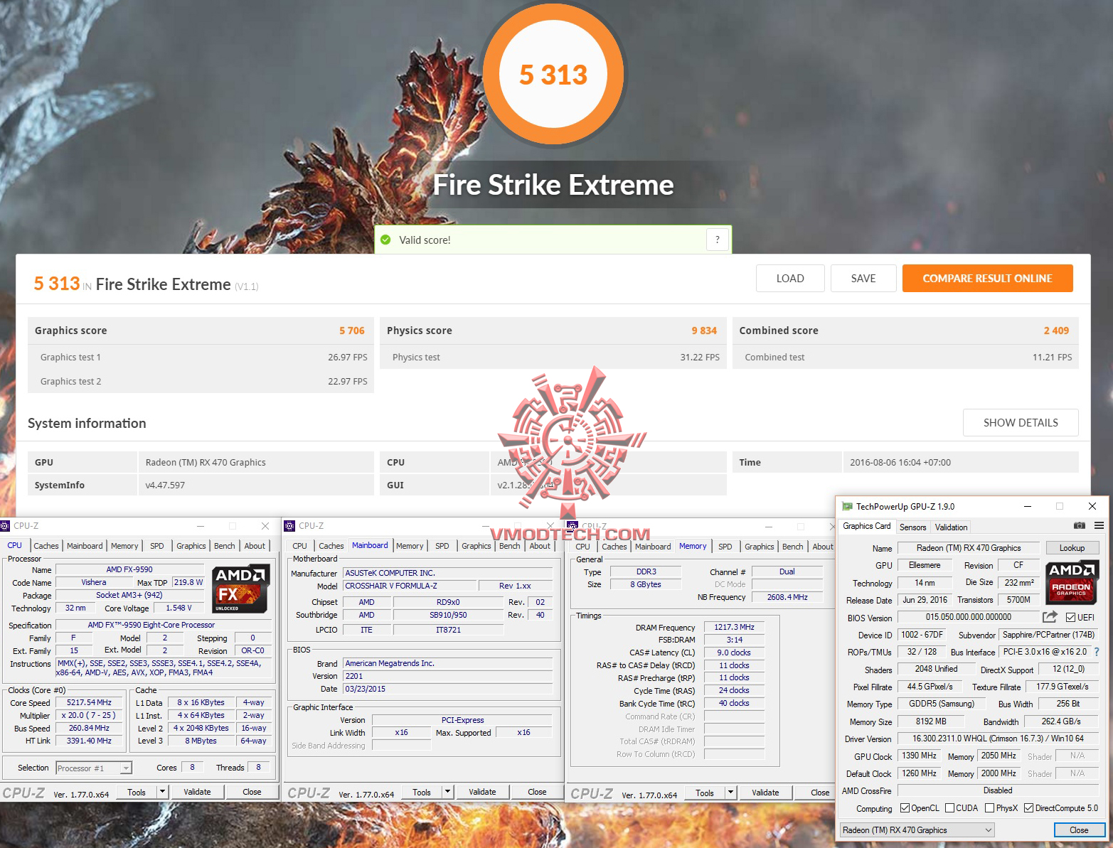 fire ex oc SAPPHIRE NITRO Radeon RX 470 OC 8GB GDDR5 Review