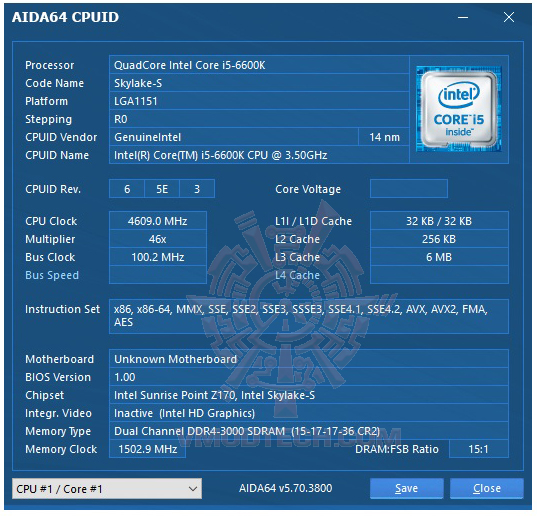 cpu aida MSI Z170A MPOWER GAMING TITANIUM REVIEW