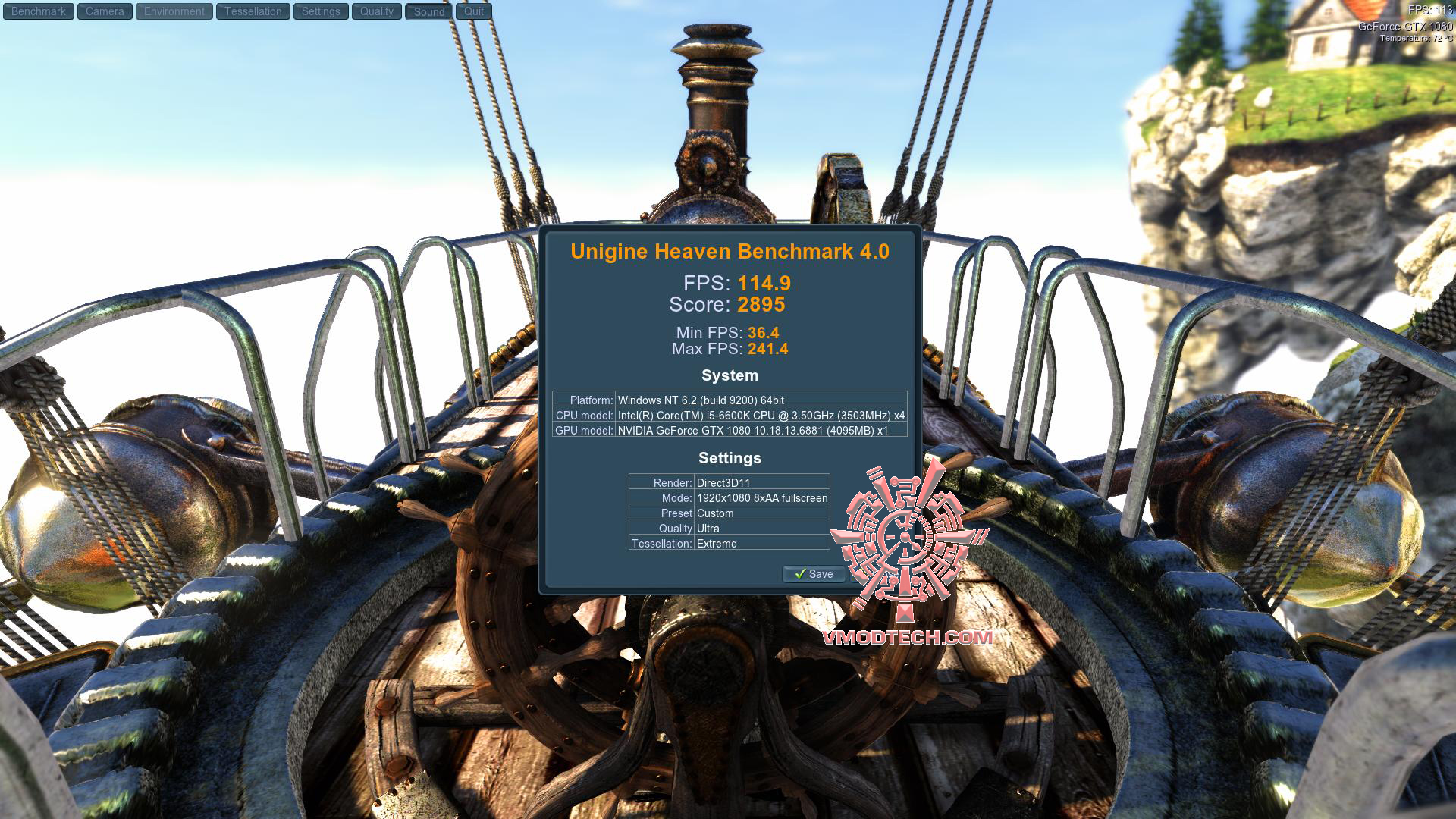 heaven 2016 07 17 11 34 39 93 MSI Z170A MPOWER GAMING TITANIUM REVIEW