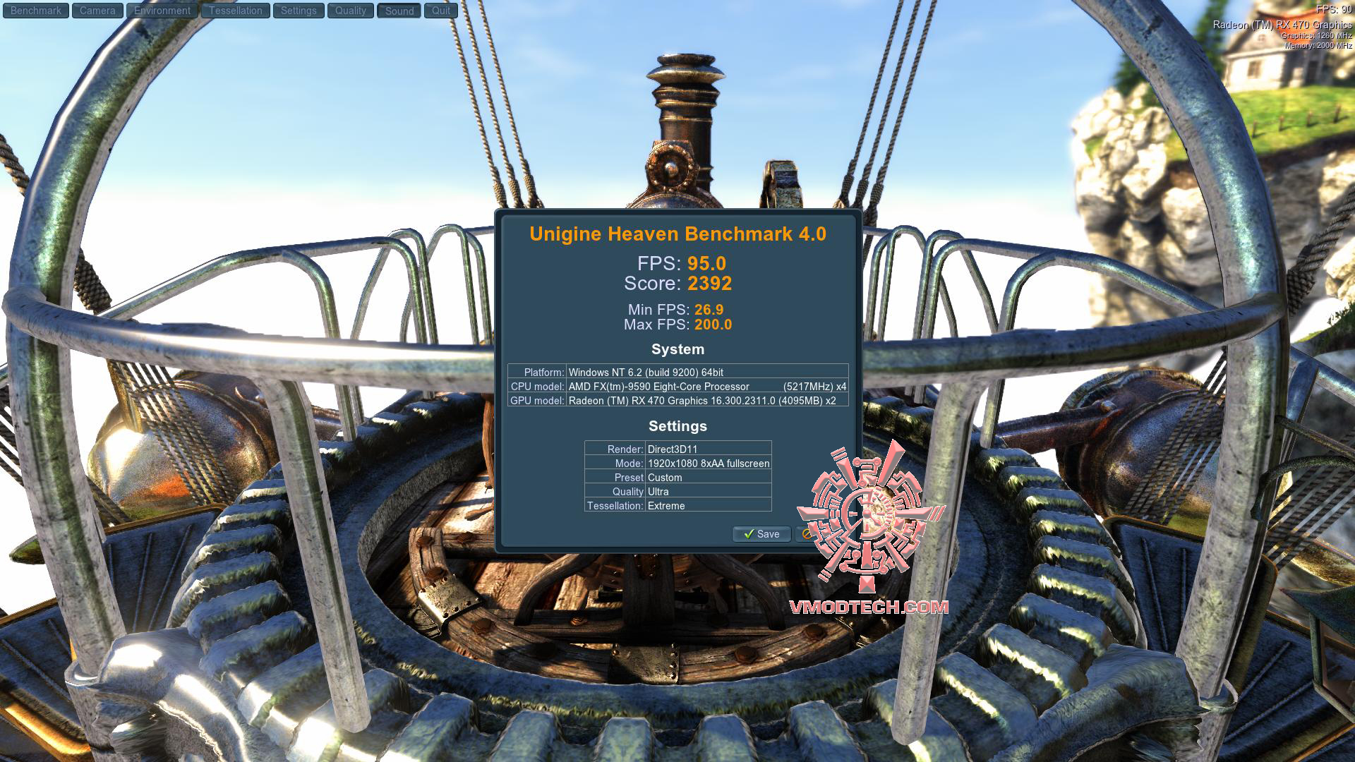 heaven 2016 08 08 12 54 18 85 AMD RADEON RX470 CROSSFIRE 2WAYS ON AMD FX 9590 REVIEW