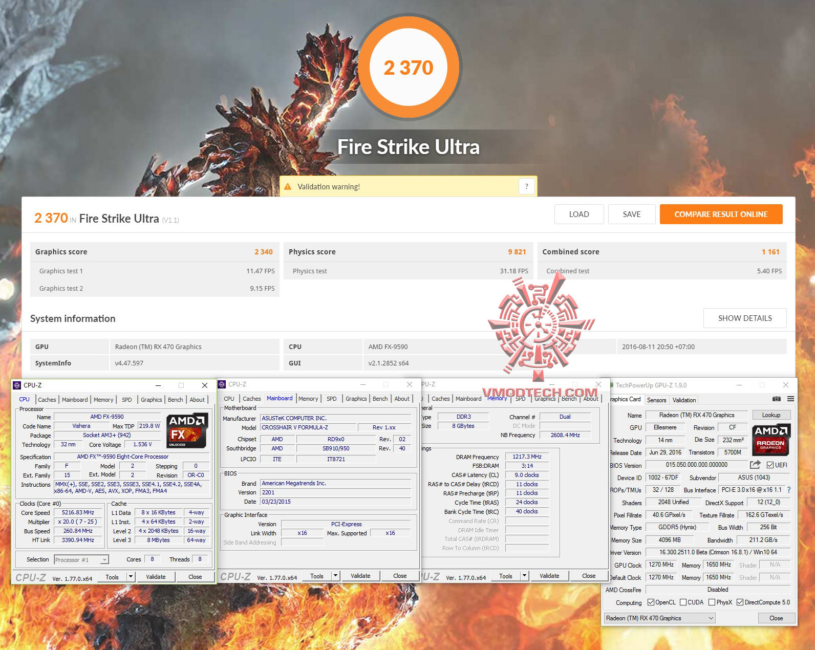 fire u ASUS ROG STRIX RX470 4G GAMING REVIEW