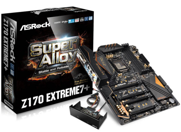 asrock z170 extreme7 ASRock Z170 Extreme7+ ครบครันทุกการเชื่อมต่อสำหรับมืออาชีพ