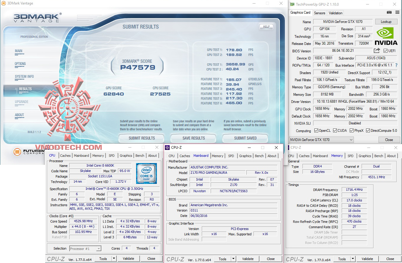 vt vt ASUS Z170 PRO GAMING/AURA REVIEW