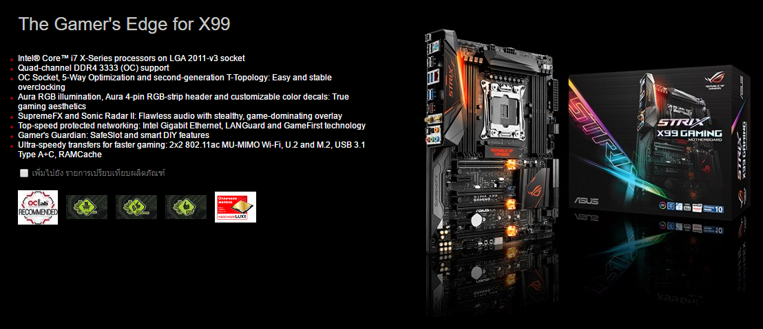 01 01 ASUS ROG STRIX X99 GAMING Motherboard Review