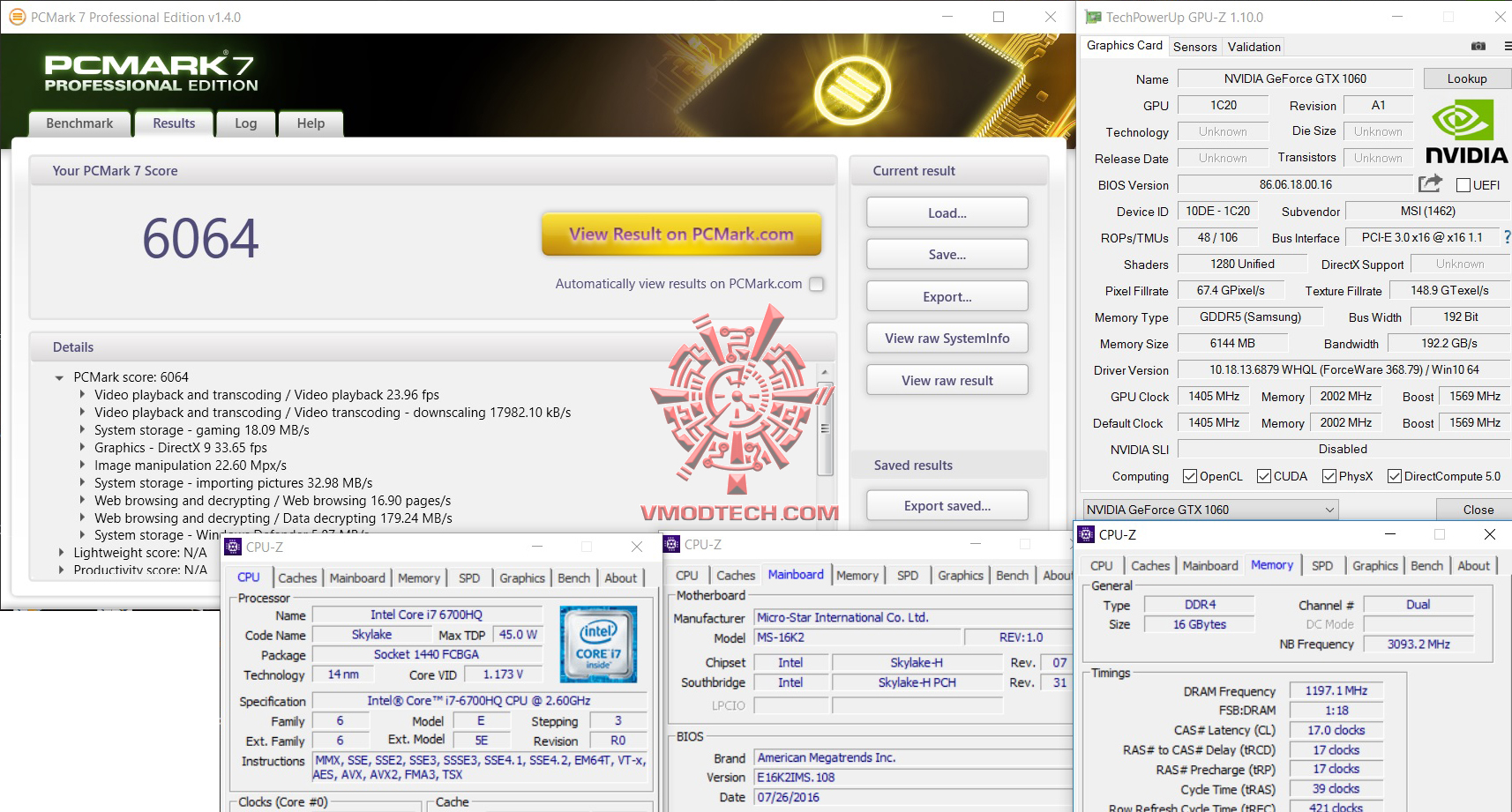 pc7 pc7 MSI GS63VR 6RF Stealth Pro Review