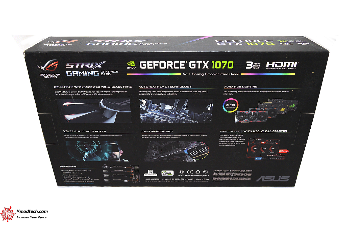 dsc 3422 ASUS ROG Strix GTX 1070 8G GAMING REVIEW