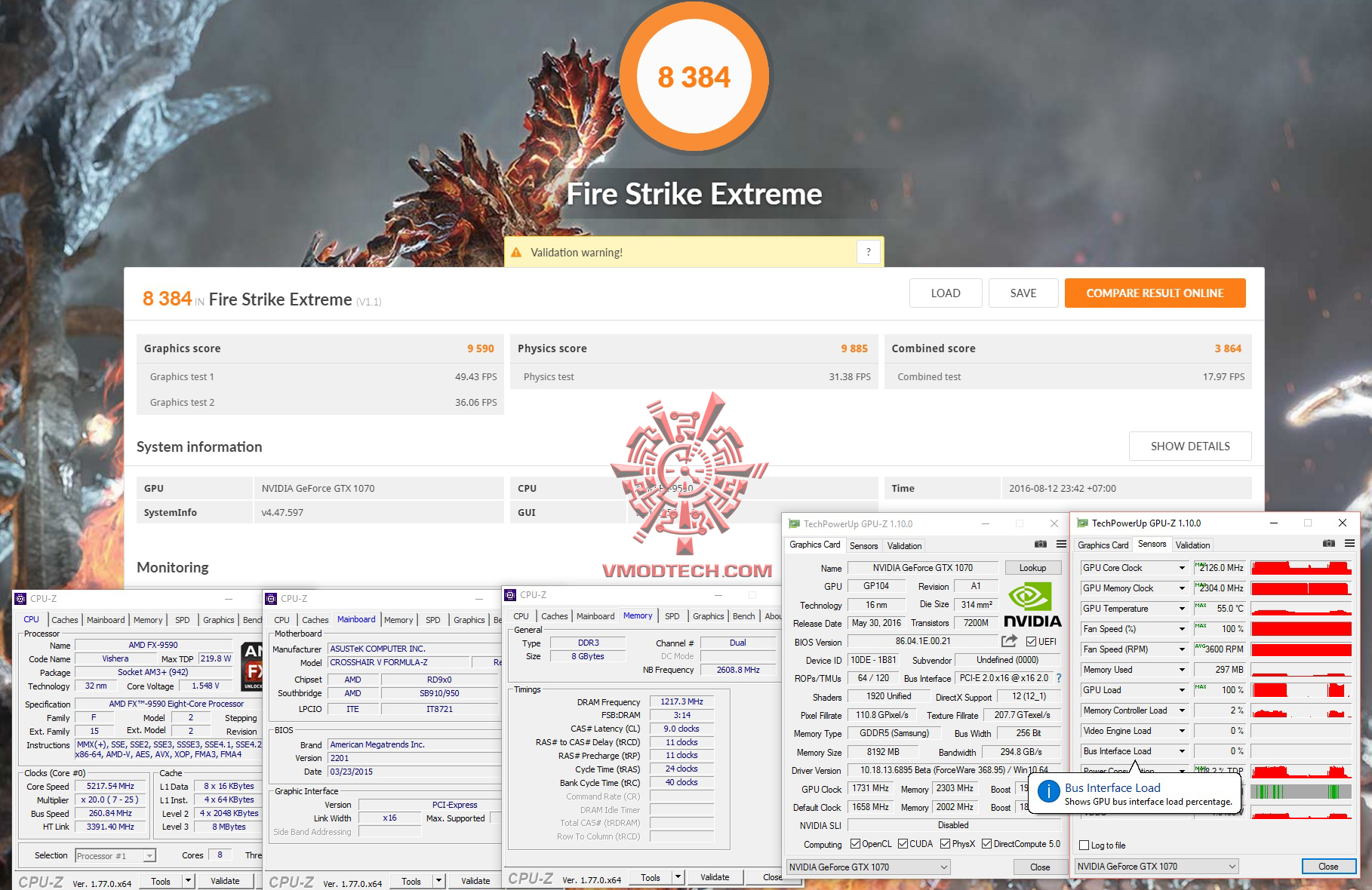 fire ex oc ASUS ROG Strix GTX 1070 8G GAMING REVIEW