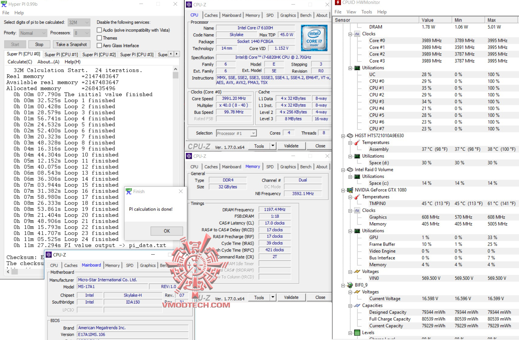 hyperpi32 hyperpi32 MSI GT73VR 6RF Titan Pro Review