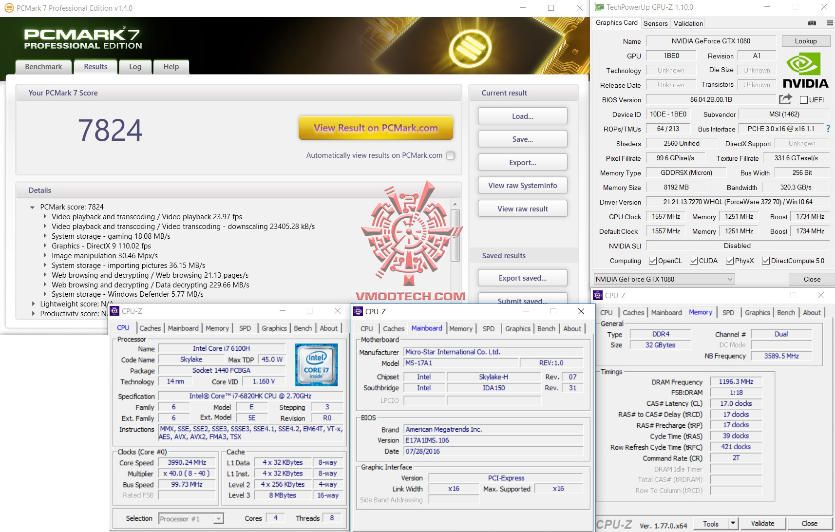 pc7 MSI GT73VR 6RF Titan Pro Review