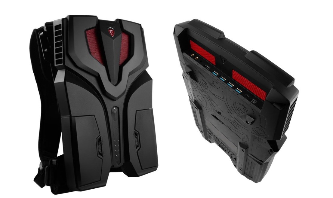 2 2 MSI เปิดตัว VR One ในรูปแบบ Gaming Back Pack แห่งอนาคต สัมผัสประสบการณ์เล่นเกมแบบไร้สายยาวนานต่อเนื่องถึง 90 นาที และน้ำหนักเพียง 3.6 กิโลกรัม