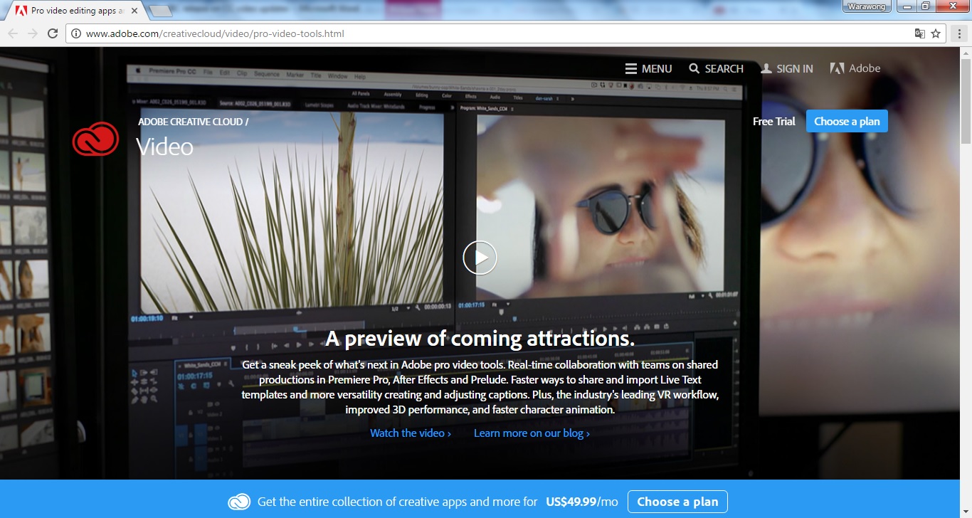 adobe-creative-cloud-video adobe creative cloud video อะโดบีเผยโฉมนวัตกรรมด้านเวอร์ช่วลเรียลลิตี้, แอนิเมชั่น และ 3D ที่งาน IBC 2016