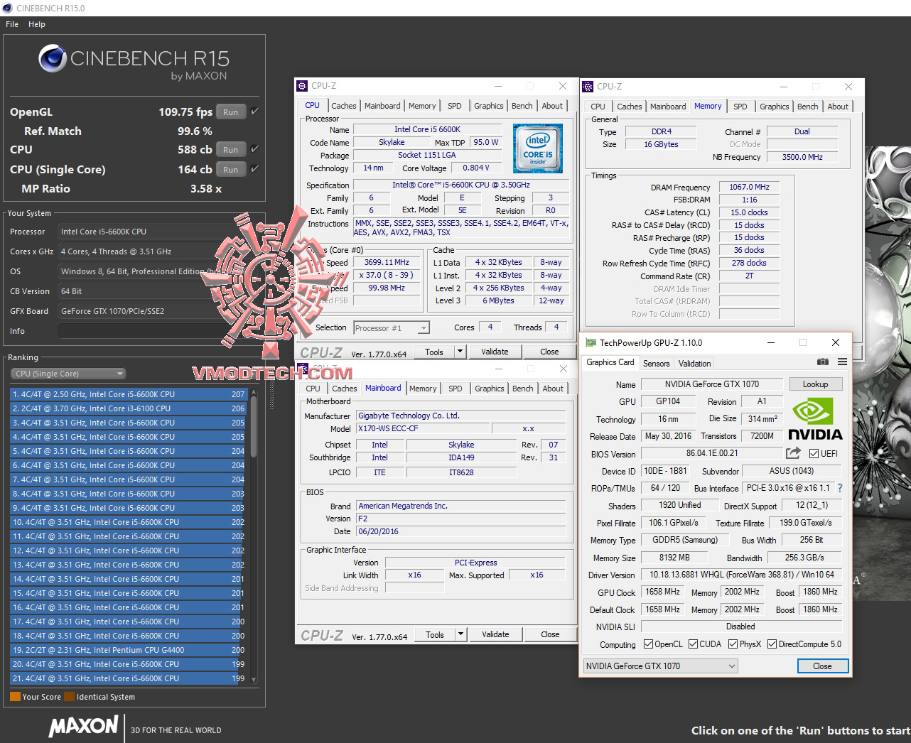 cine15 GIGABYTE X170 WS ECC REVIEW