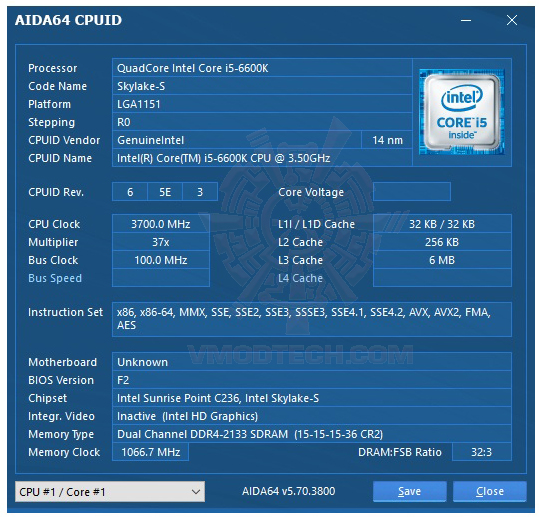 cpu aida GIGABYTE X170 WS ECC REVIEW