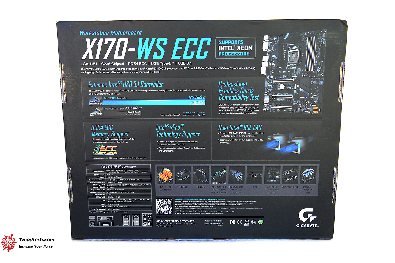 dsc 4583 GIGABYTE X170 WS ECC REVIEW