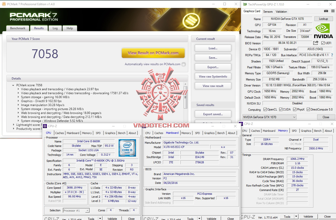 pc7 GIGABYTE X170 WS ECC REVIEW