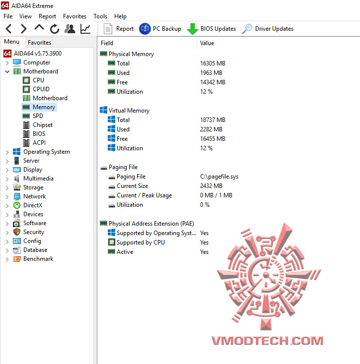 mem-info1 mem info1 ADATA XPG Dazzle DDR4 3000Mhz 16GB CL16 16 16 1.35V Review