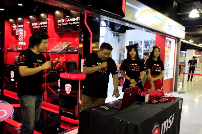 3 3 ภาพบรรยากาศงาน MSI 1st VR READY EXCLUSIVE EVENT 3 กันยายน 2559 ณ พาลาเดียม ไอที ประตูน้ำ ชั้น 5