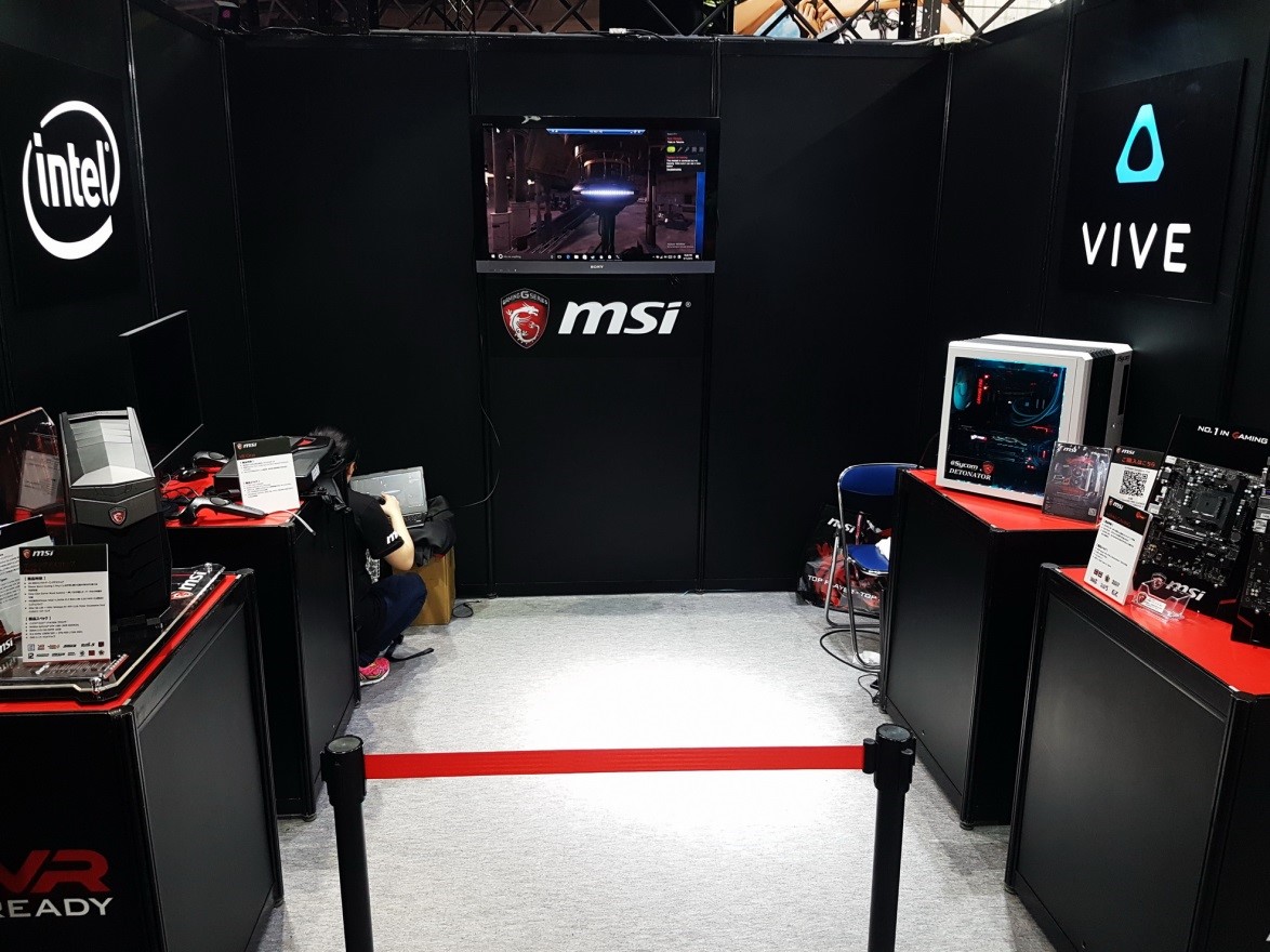 5 MSI เปิดประสบการณ์การเล่นเกมในรูปแบบ VR ด้วย Gaming Back Pack VR ONE ครั้งแรกที่งาน Tokyo Game Show 2016