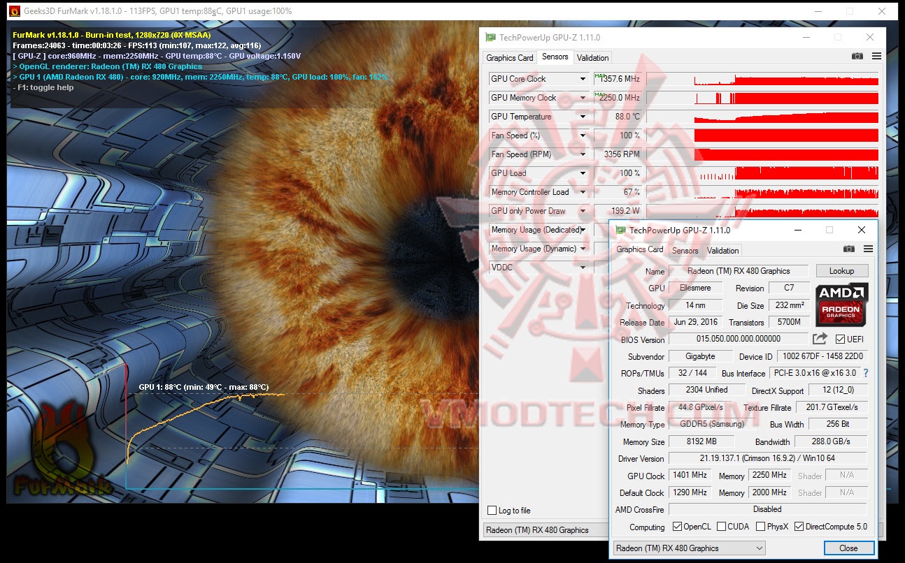 furoc furoc GIGABYTE Radeon RX 480 G1 Gaming Review