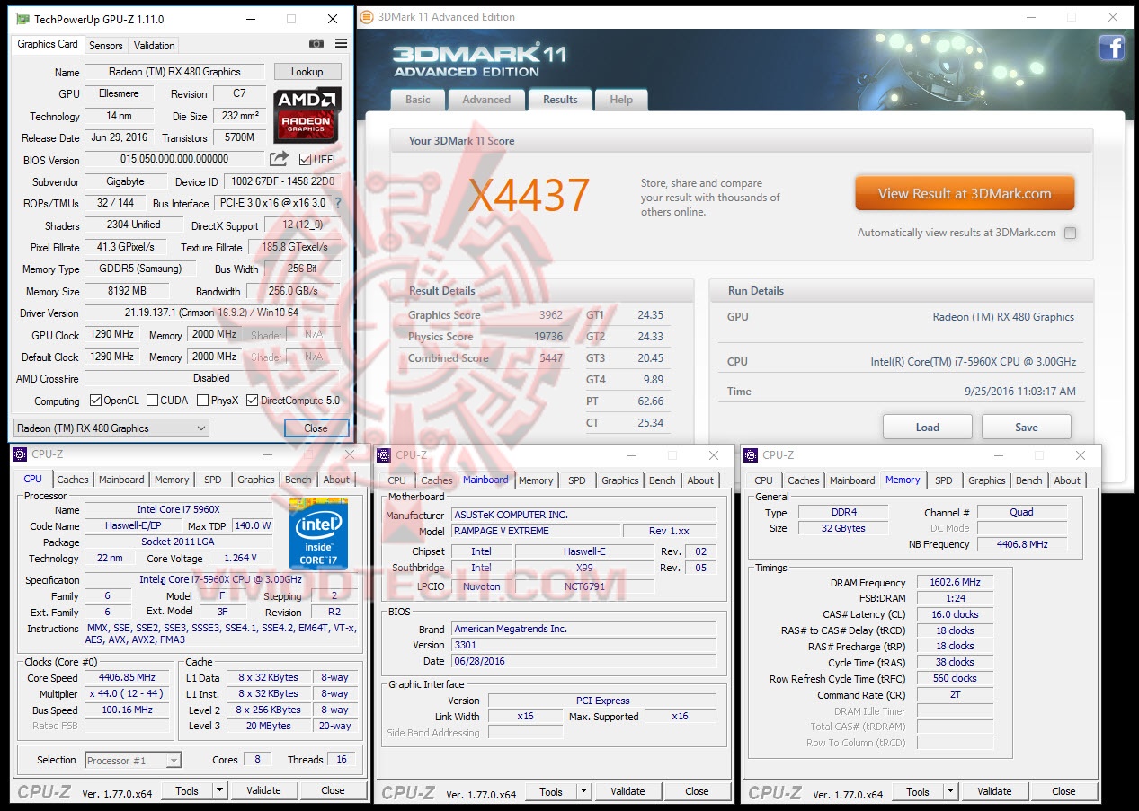 11x 11x GIGABYTE Radeon RX 480 G1 Gaming Review
