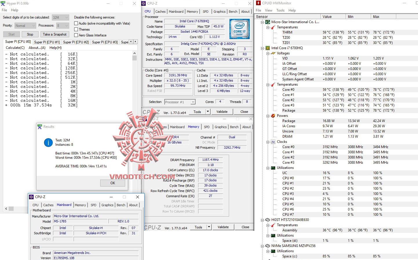 hyperpi32 all MSI GT72VR 6RE Dominator Pro Tobii Review